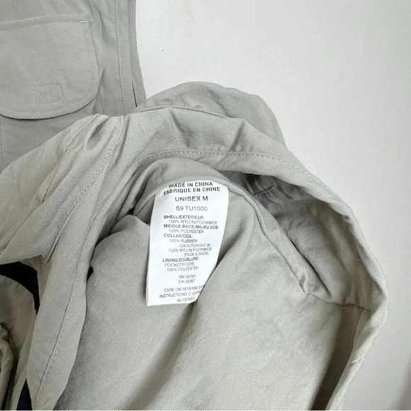 Columbia Unisex M Vtg Khaki  Fishing Vest Outdoor Photography Utility Hunting - Picture 8 of 13